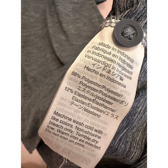 J. Crew Factory Slim Fit Men's Heather Gray Short Sleeve Polo Large - Picture 4 of 7